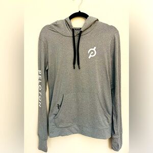 Peloton Gray Pullover Hooded Sweatshirt